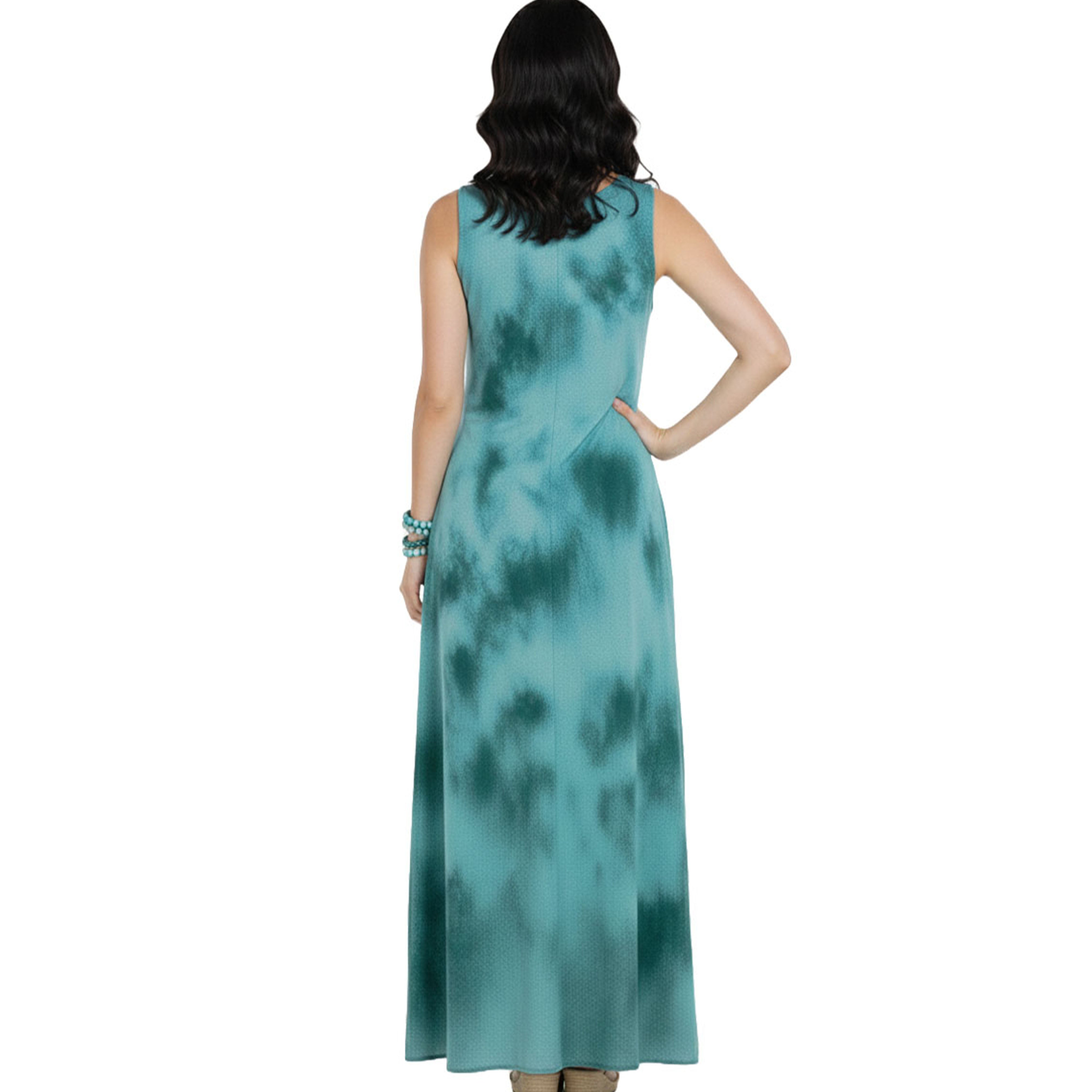 Artyska Women’s Sleeveless Lace-Up Front Maxi Dress – Casual Boho Beach Vacation Dress