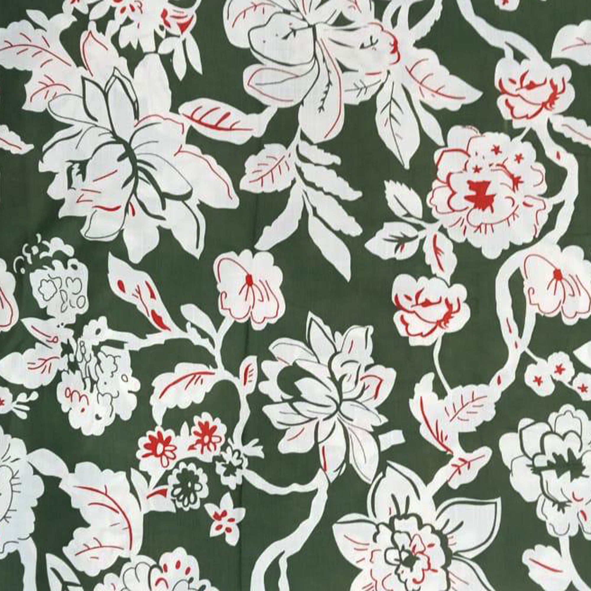 Women's 2-Piece Floral Print Smocked Crop Top and Tiered Front Slit Maxi Skirt Set