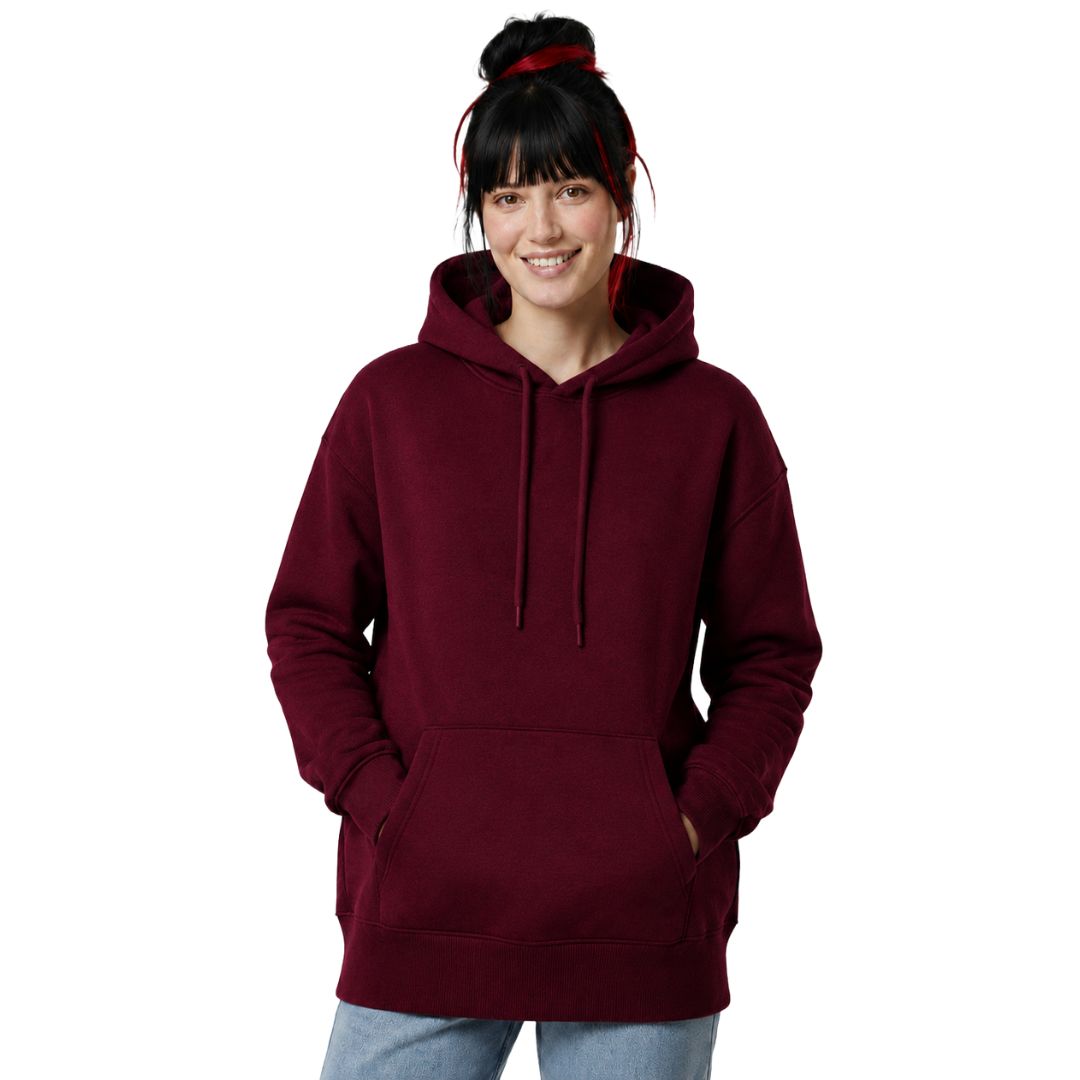 Artyska Women’s Oversized Pullover Hoodie with Kangaroo Pocket