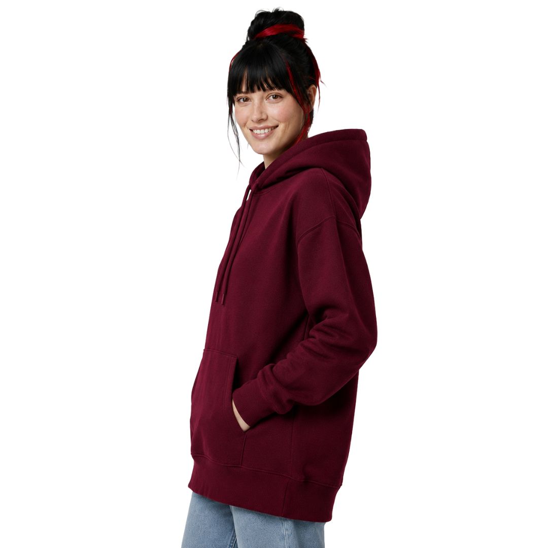 Artyska Women’s Oversized Pullover Hoodie with Kangaroo Pocket